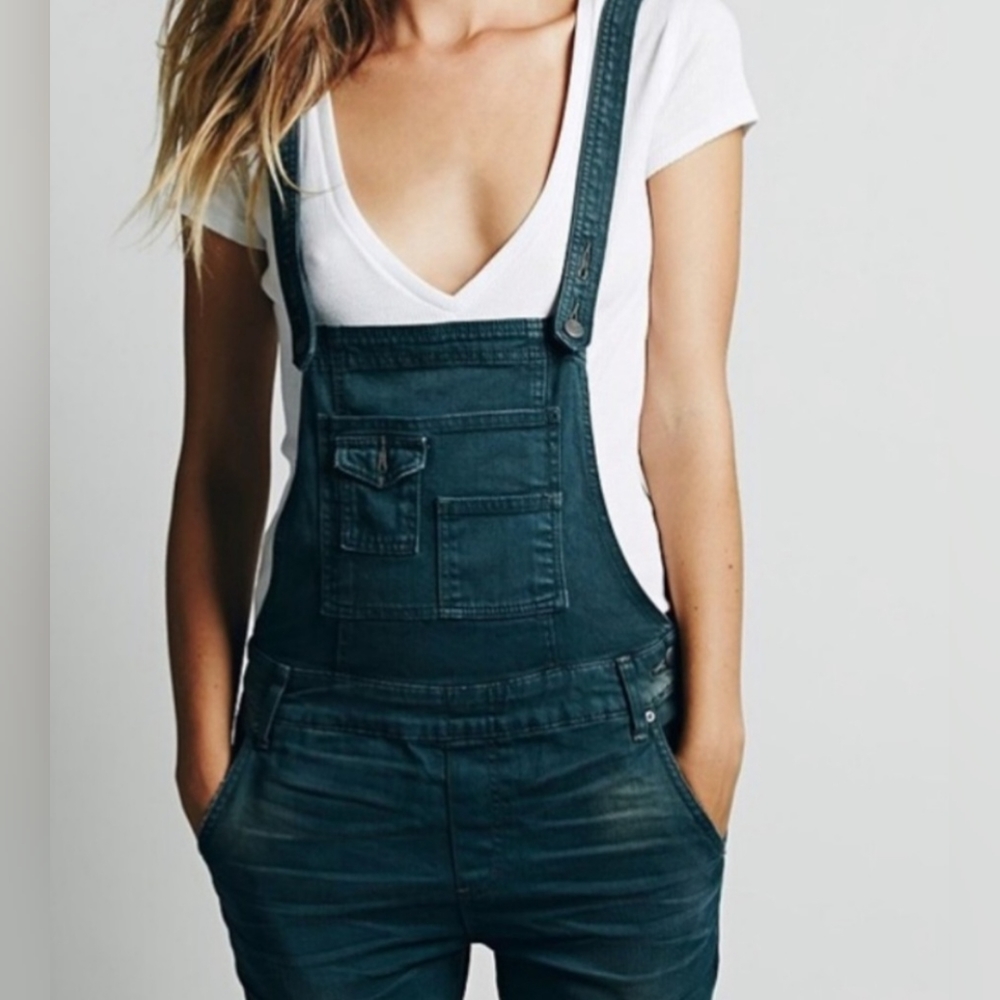 Free Peope Jeans Overall Jumpsuit.